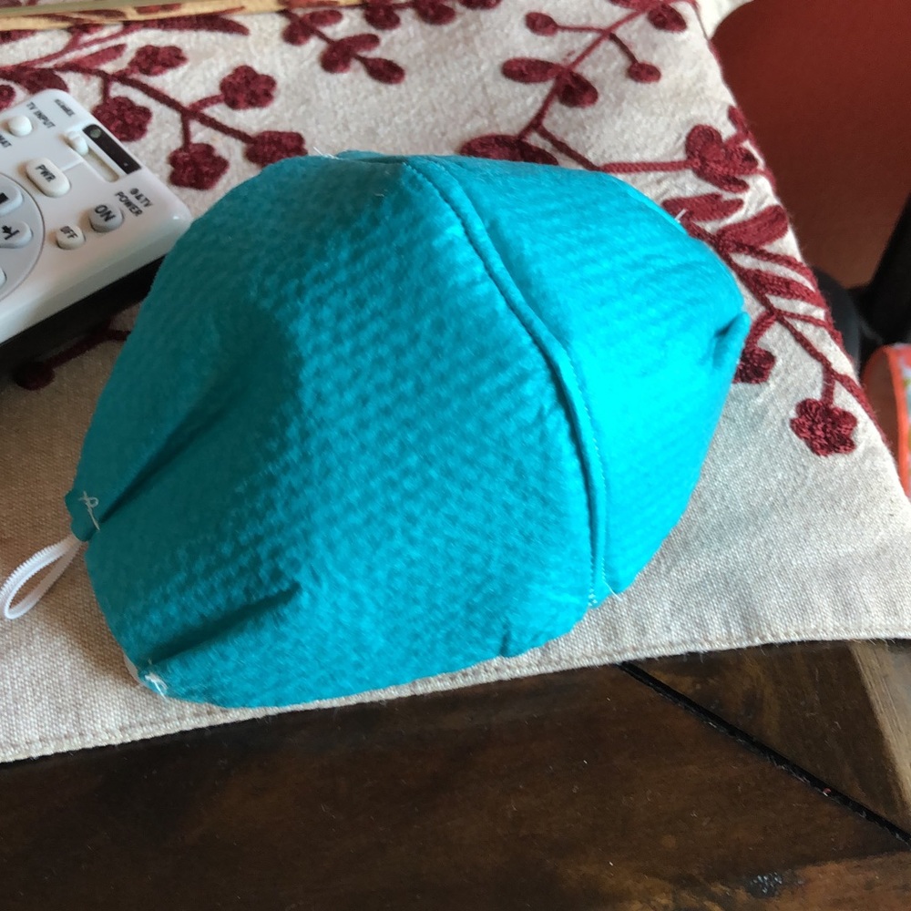 Cotton mask made a head